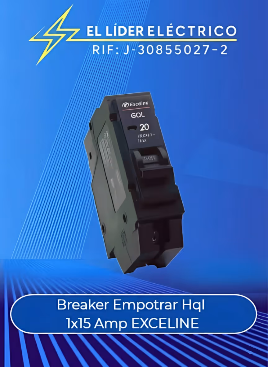 Breaker Empotrar Hql 1x15 Amp EXCELINE