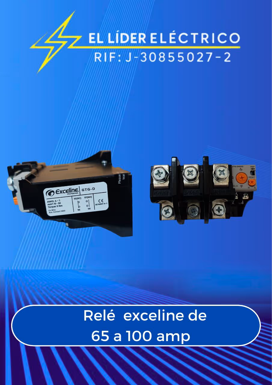 RELE DE 65 A 100 AMP EXCELINE