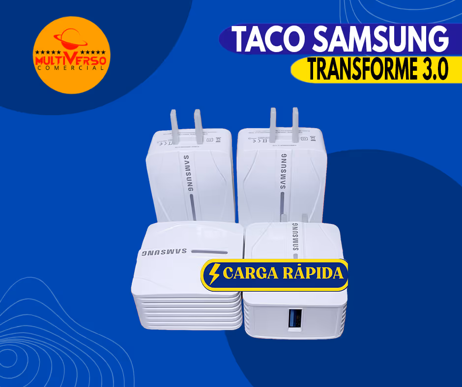 TACO SAMSUNG CARGA RAPIDA TRANSFORMER 3.0