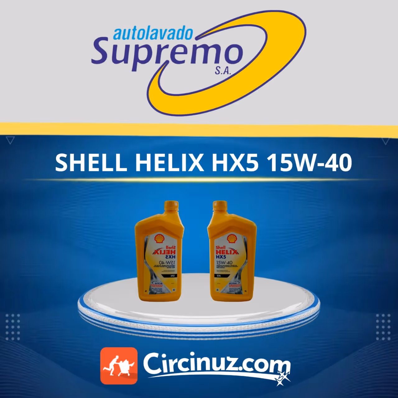 Shell helix hx5 15w-40 