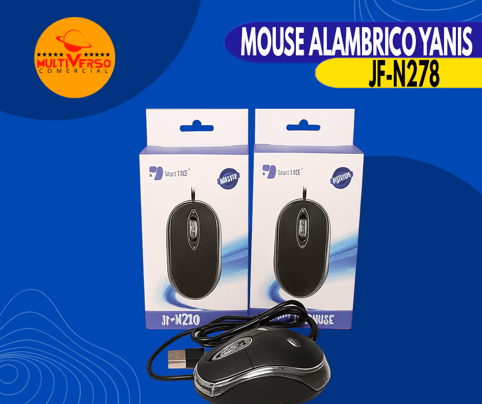 MOUSE ALAMBRICO YANIS JF-N278