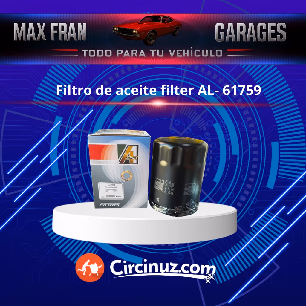 Filtro de aceite filter AL-61759 