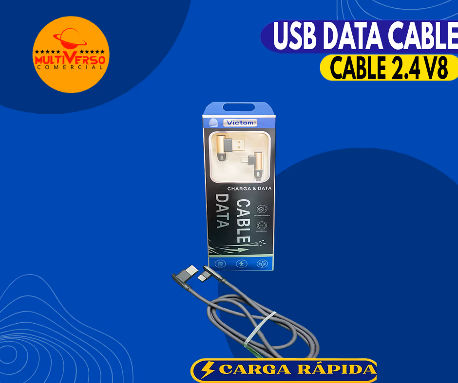 CABLE CARGADOR 2.4 V8