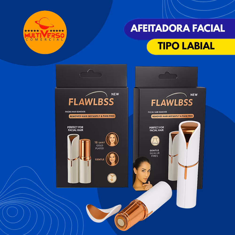 AFEITADORA FACIAL TIPO LABIAL
