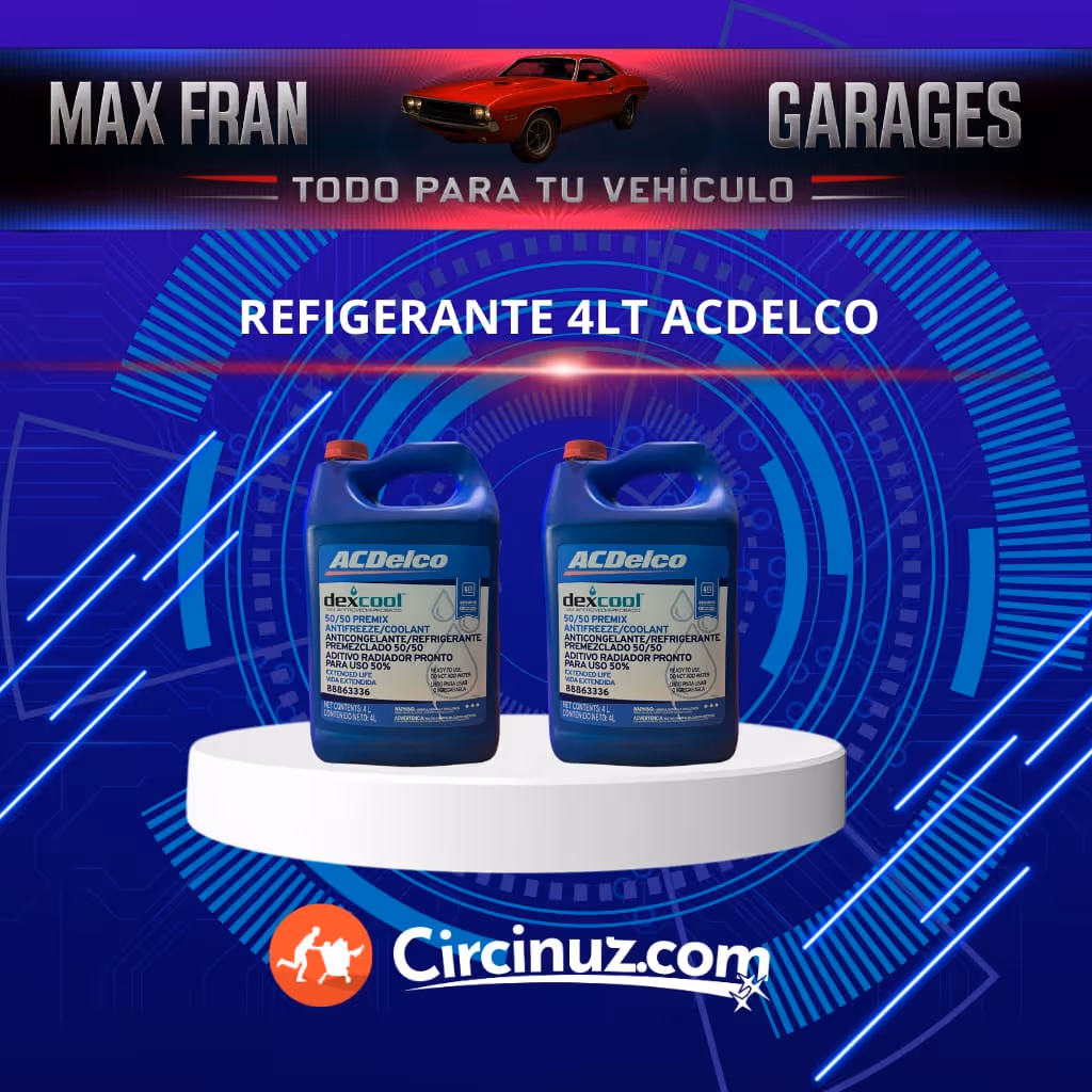 Refrigerante 4lt acdelco 