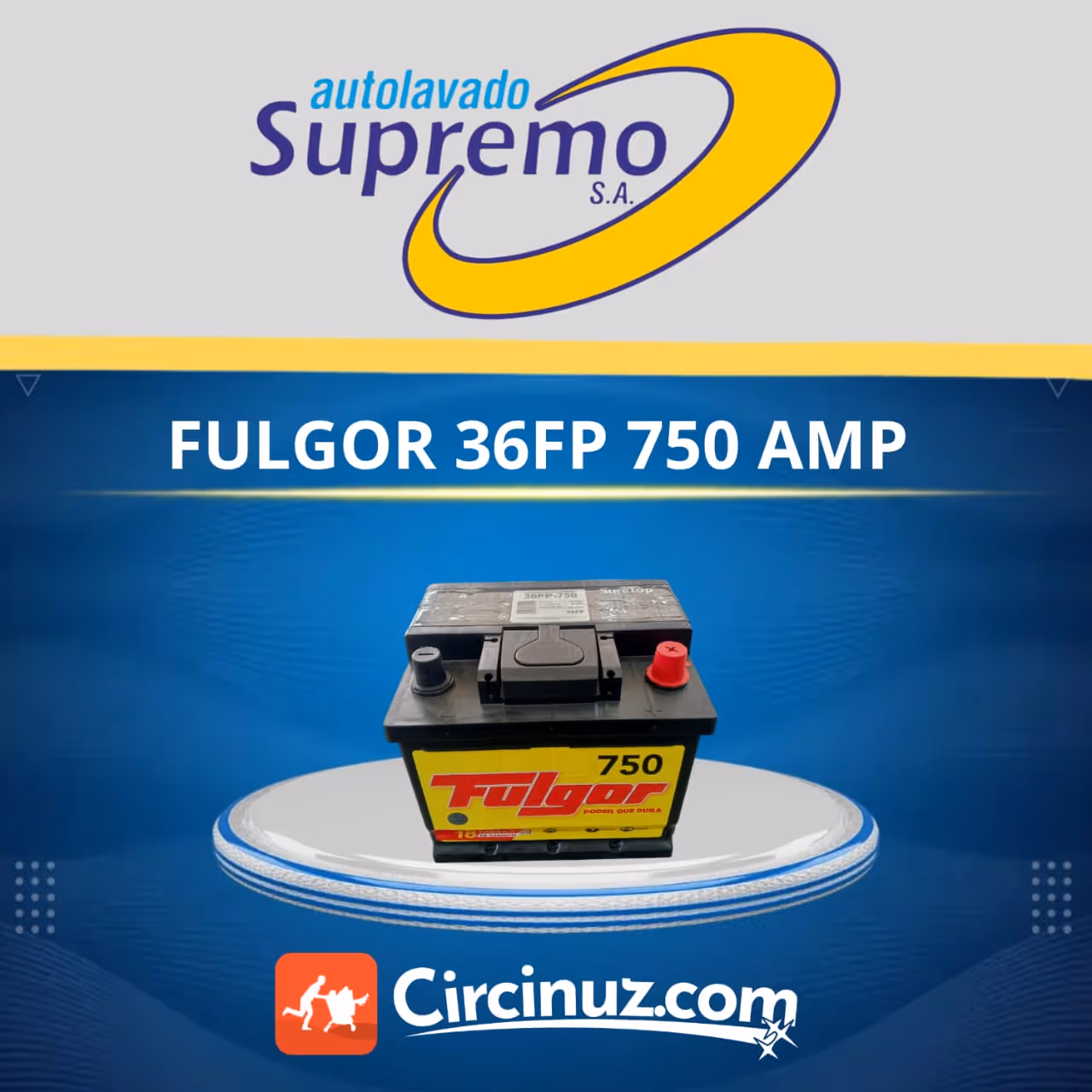 Fulgor 36fp 750 amp