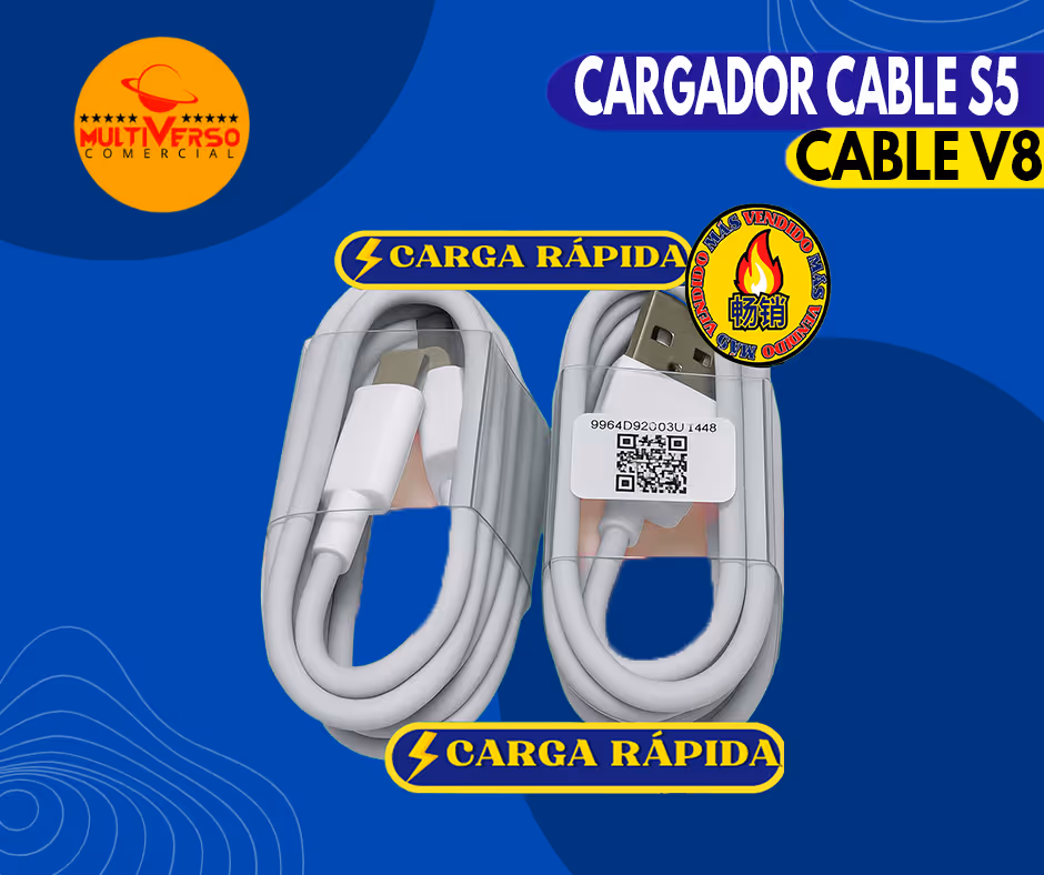 CABLE CARGADOR DE S5 V8