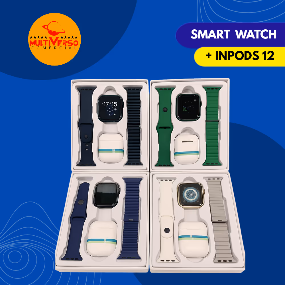 SMART WATCH + INPODS 12