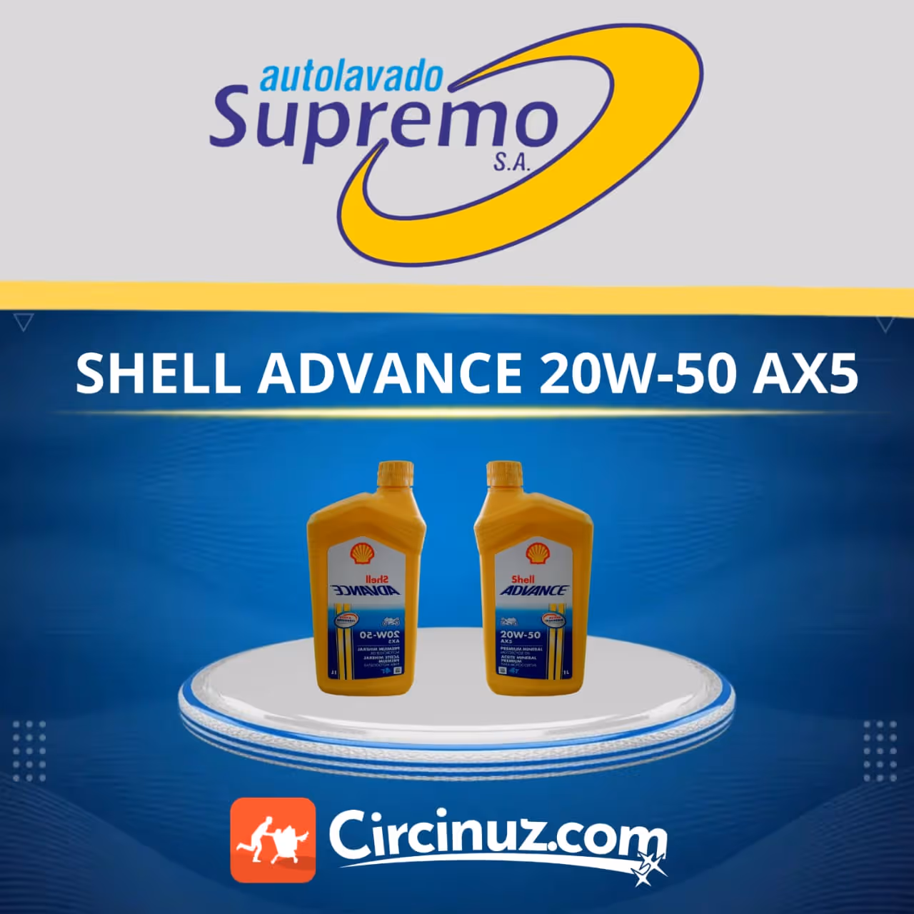 Shell adbance 20w-50 ax5 