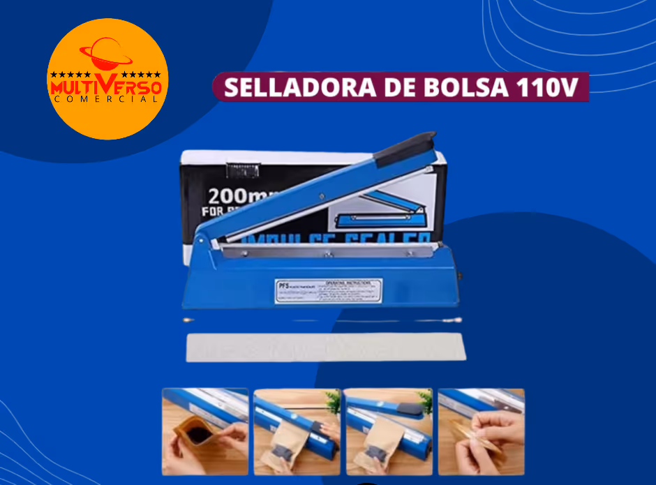 SELLADORA DE BOLSA 110V