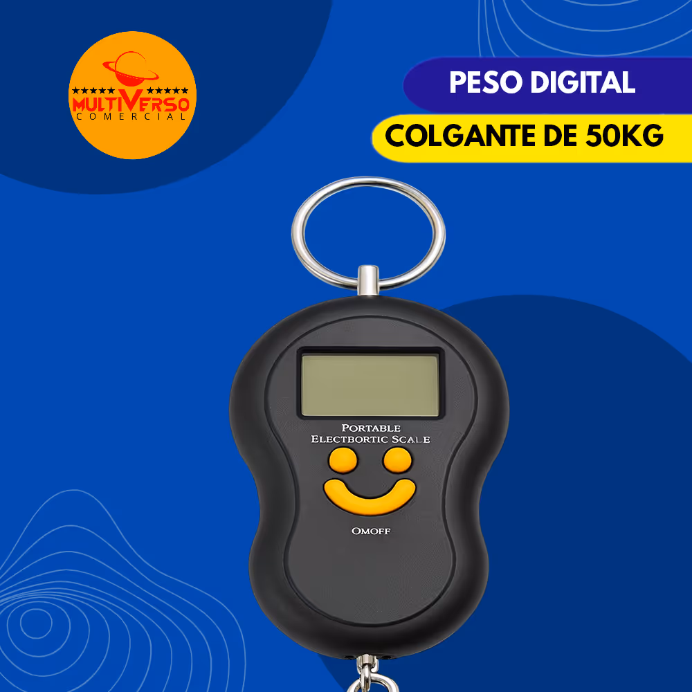 PESO DIGITAL COLGANTE DE 50 KG