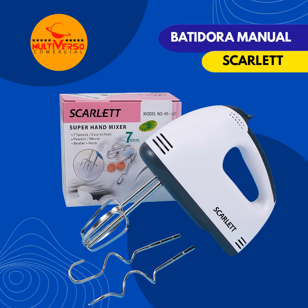BATIDORA MANUAL SCARLETT