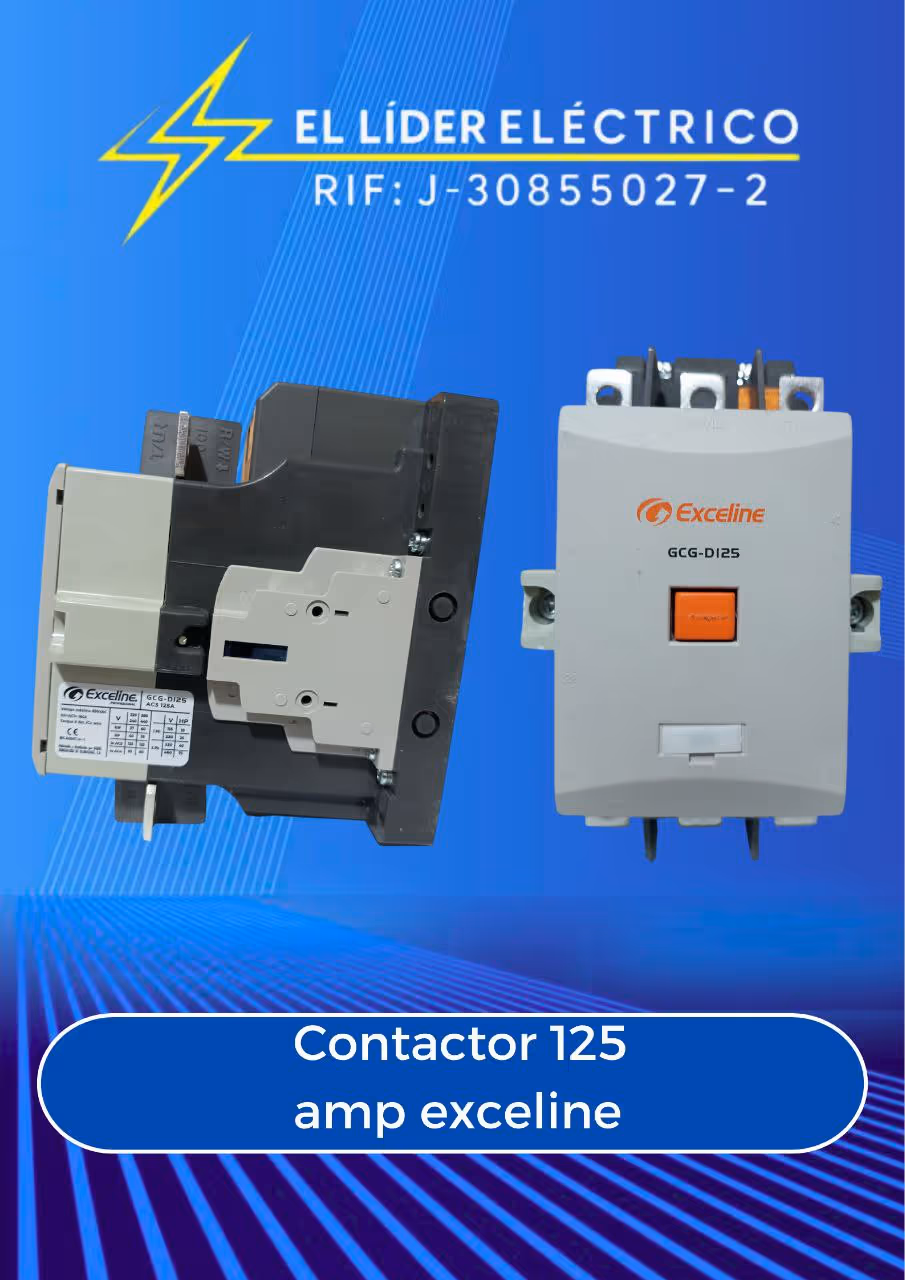 CONTACTOR DE 125 AMP EXCELINE