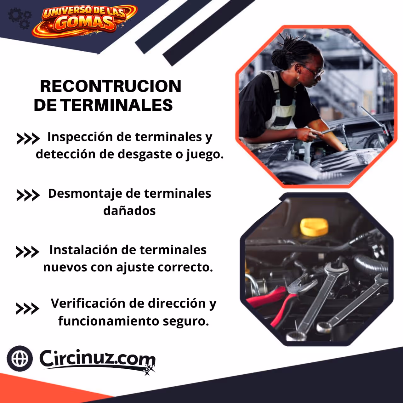 Reconstrucción de terminales 