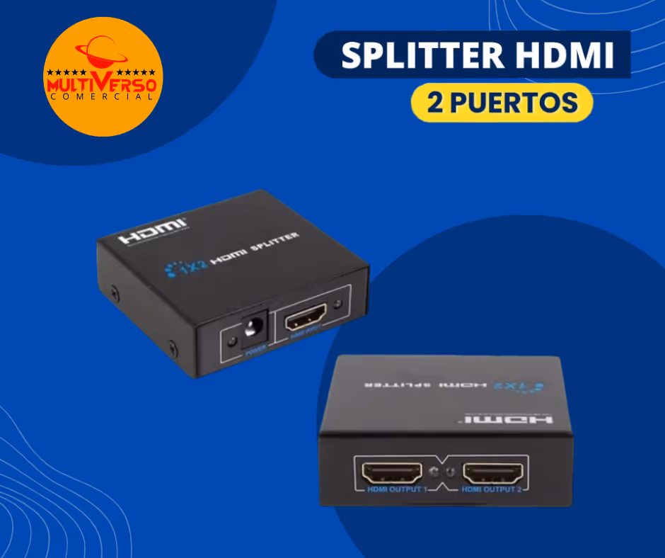 SPLITTER HDMI 2 PUERTO 
