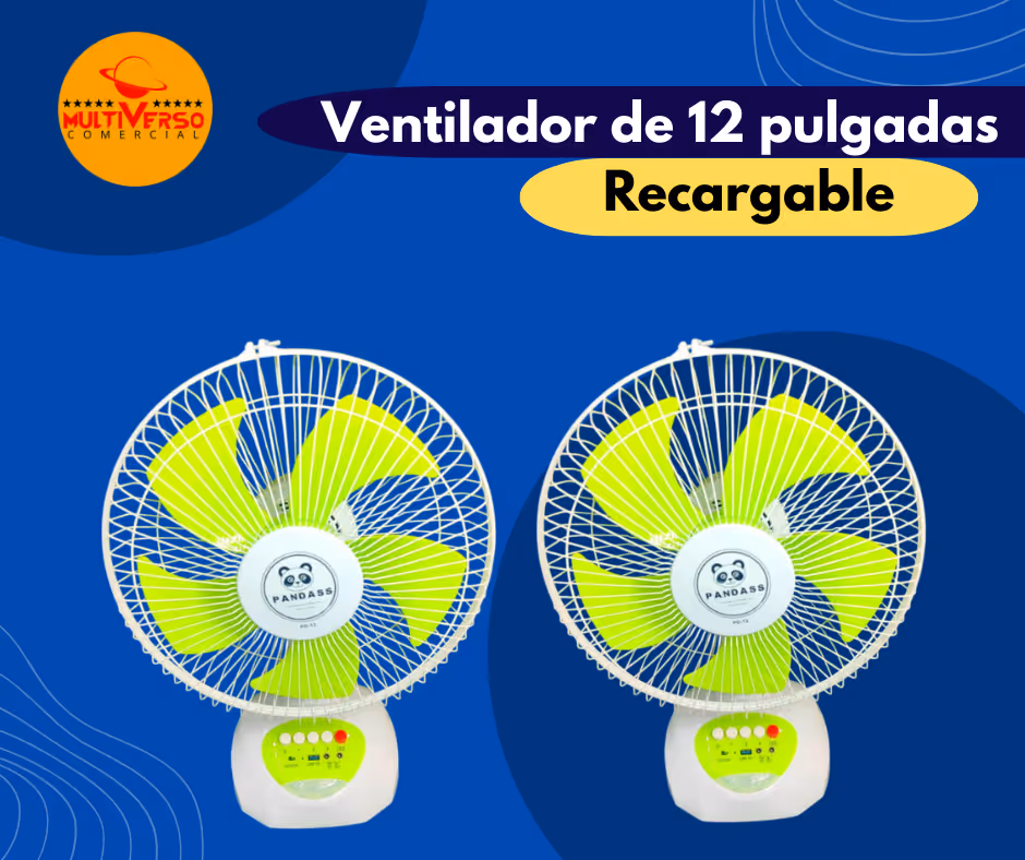 VENTILADOR DE 12 PULGADAS 