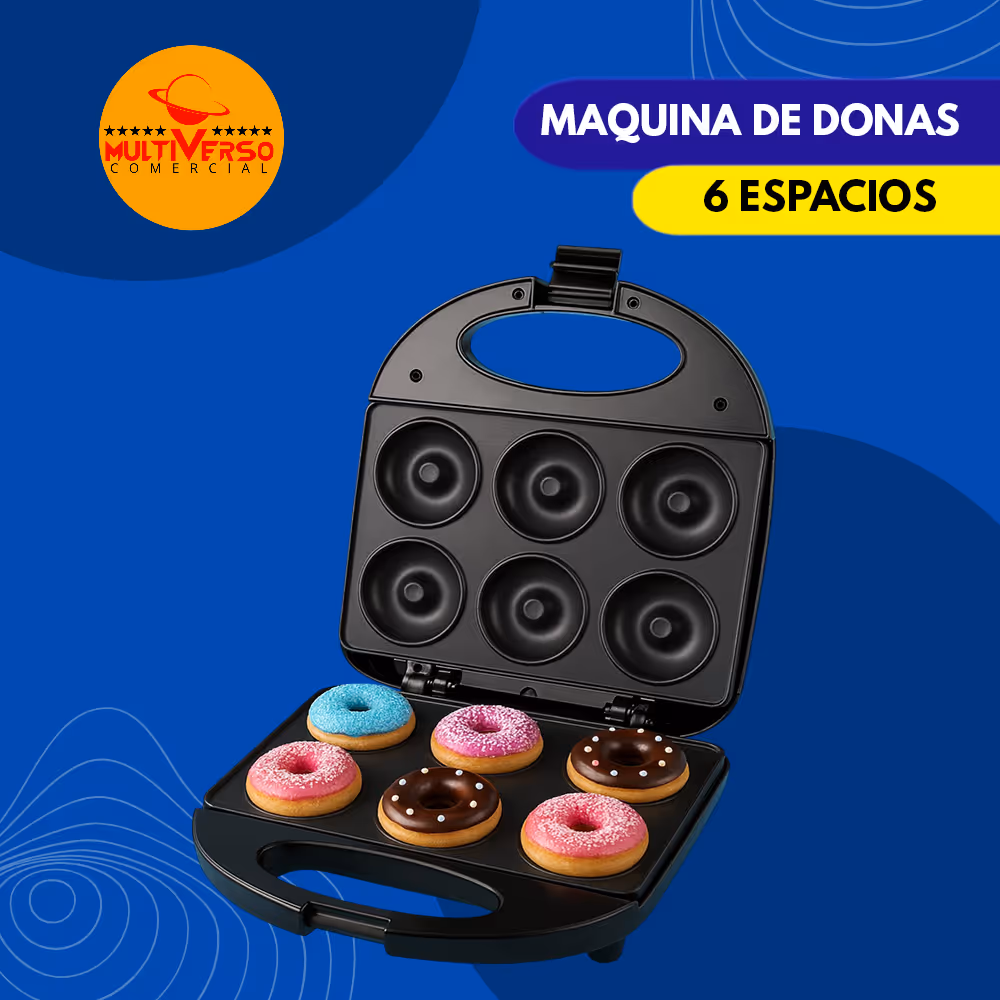 MAQUINAS DE DONAS 6PCS
