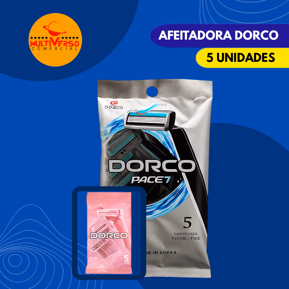 AFEITADORA DORCO 5 UNIDADES