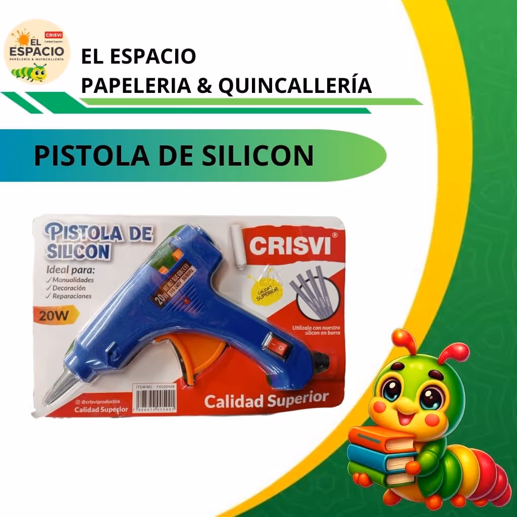 Pistola de silicón 