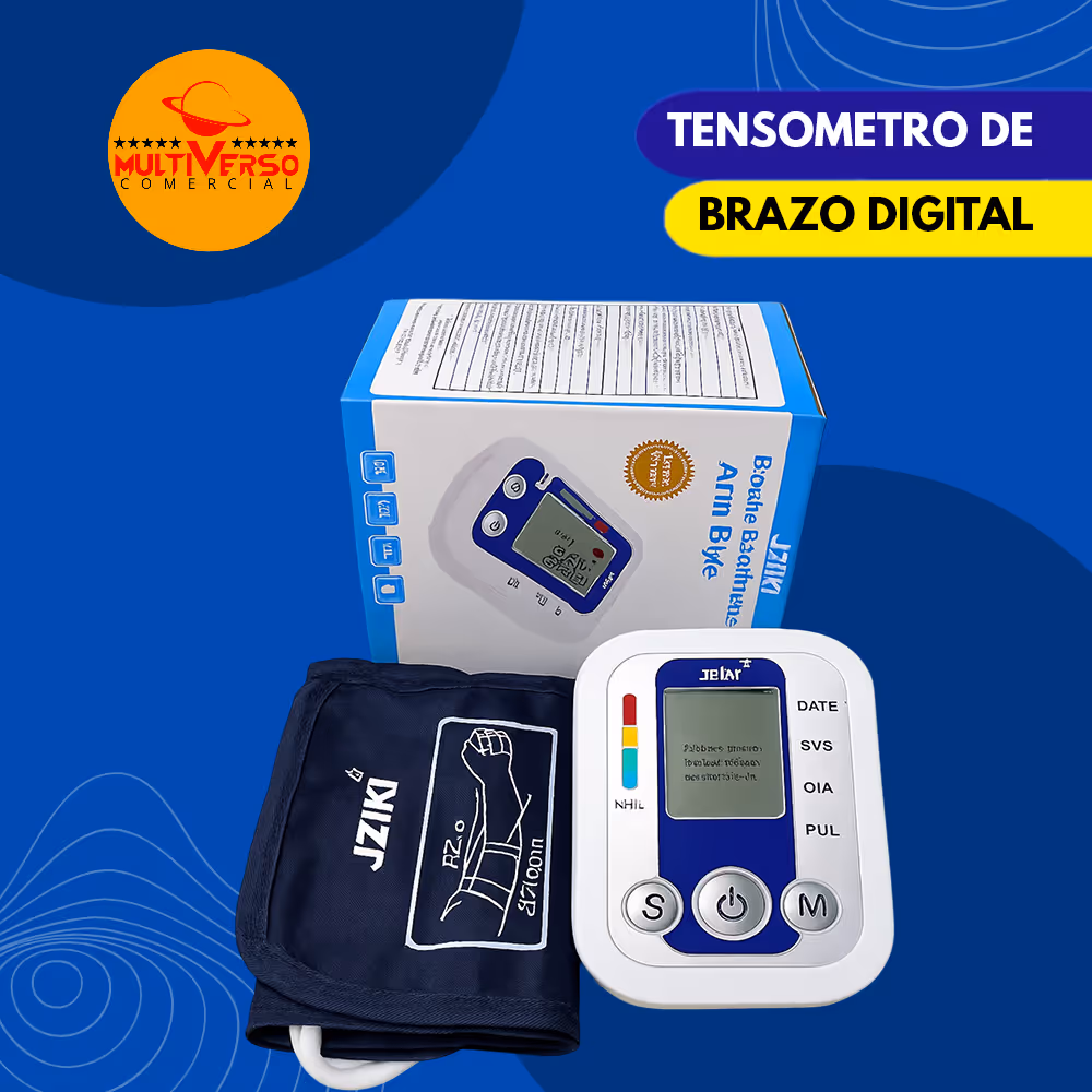 TENSOMETRO DE BRASO DIGITAL (USA BATERIAS)