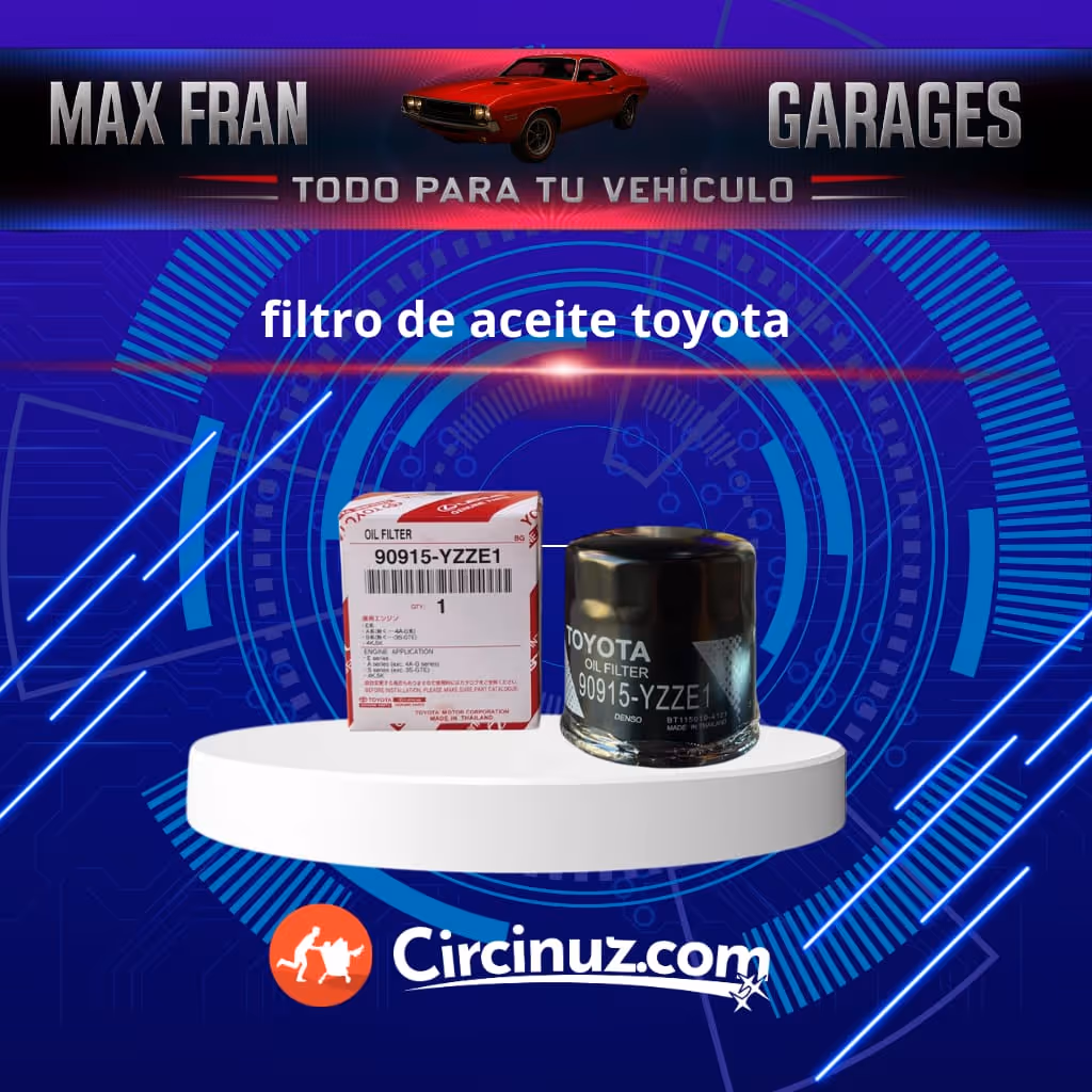 Filtro de aceite de Toyota 