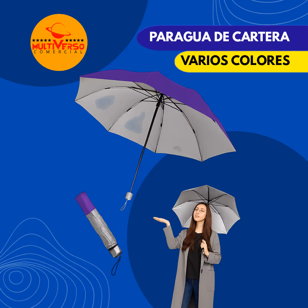 PARAGUA DE CARTERA DE DIFERENTES COLORES