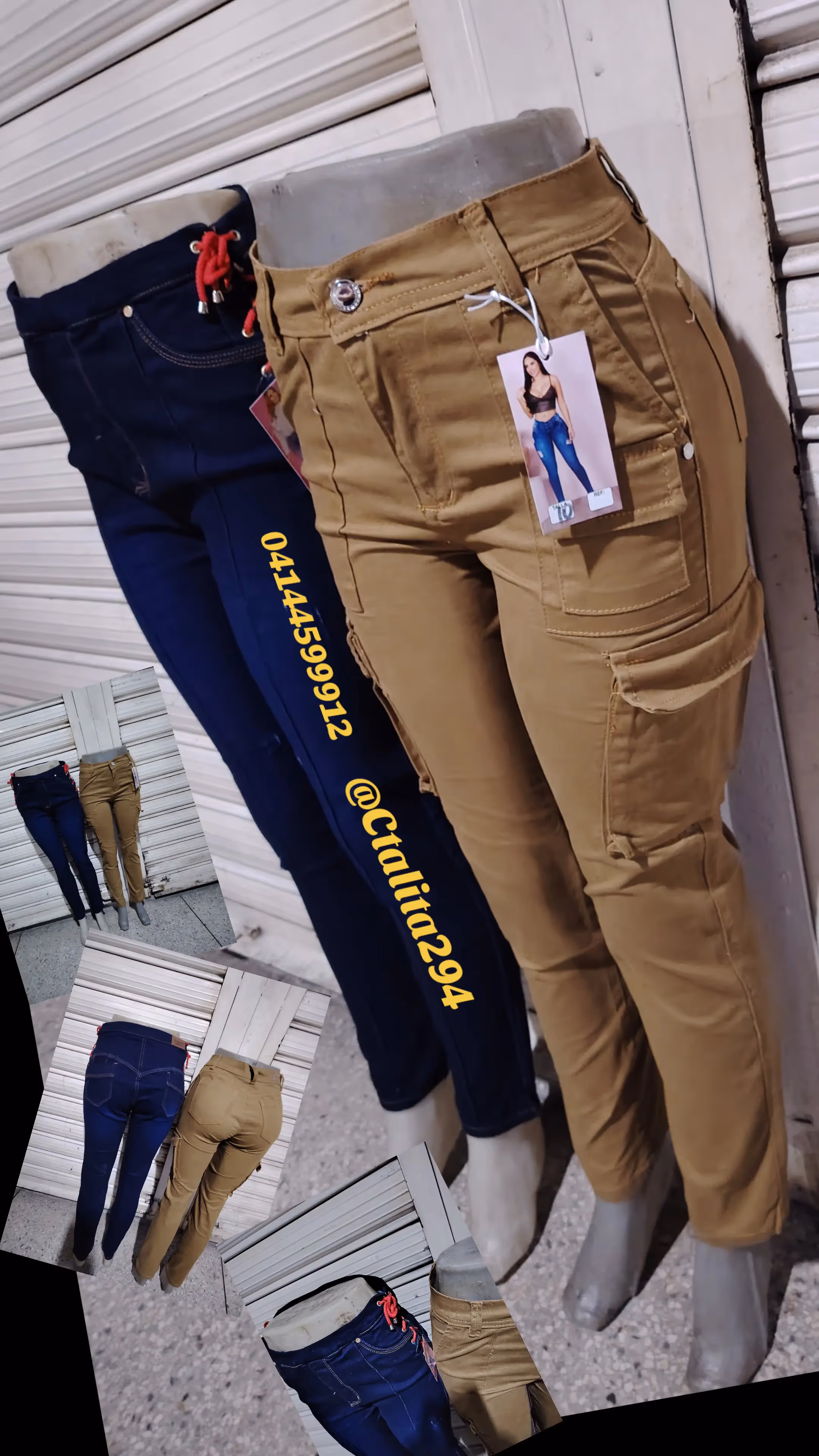 PANTALÓN JEAN DAMA