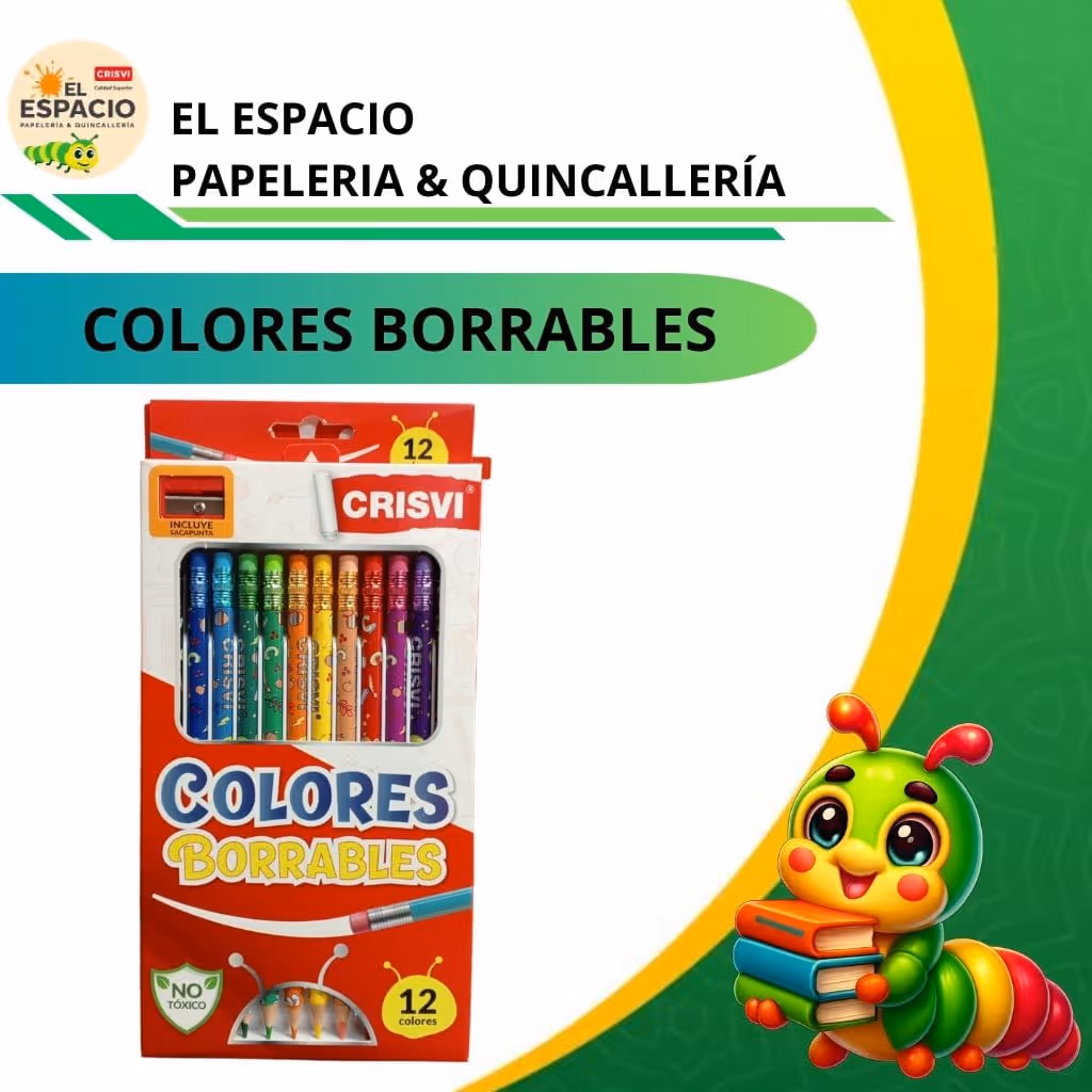 Colores borrables 