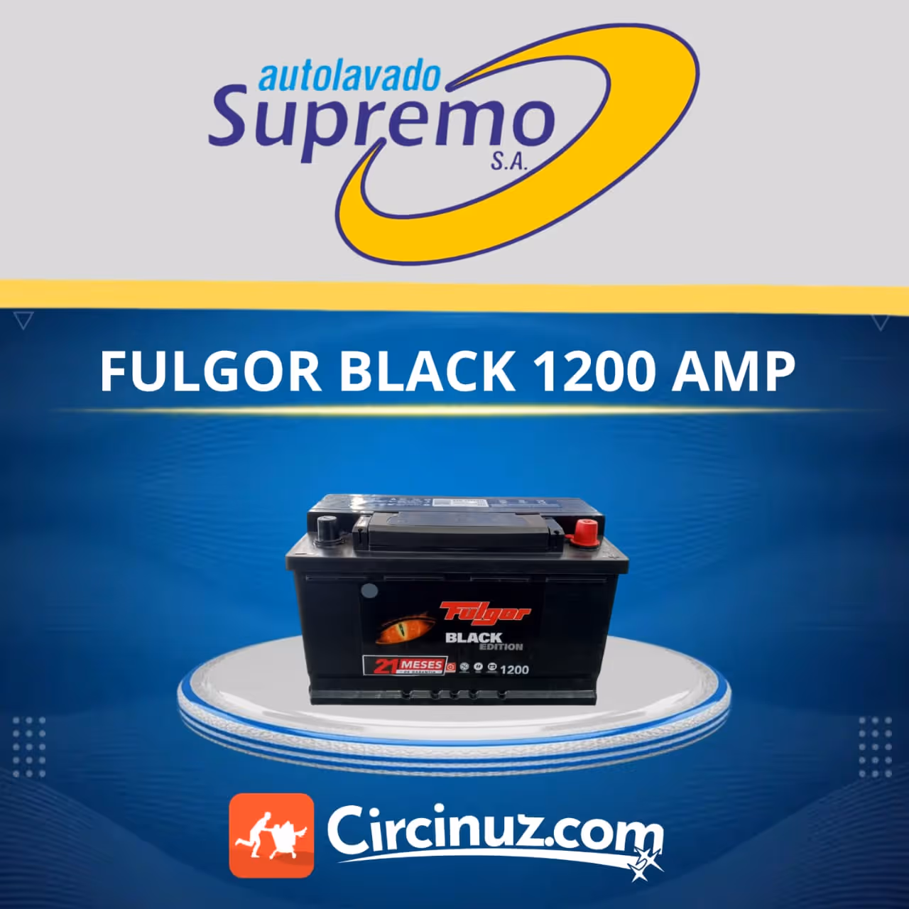 Fulgor Block 1200 amp 