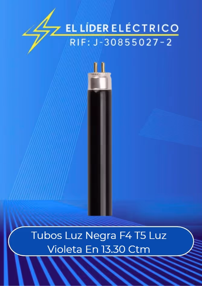 Tubos Luz Negra F4 T5 Luz Violeta En 13.30 Ctm