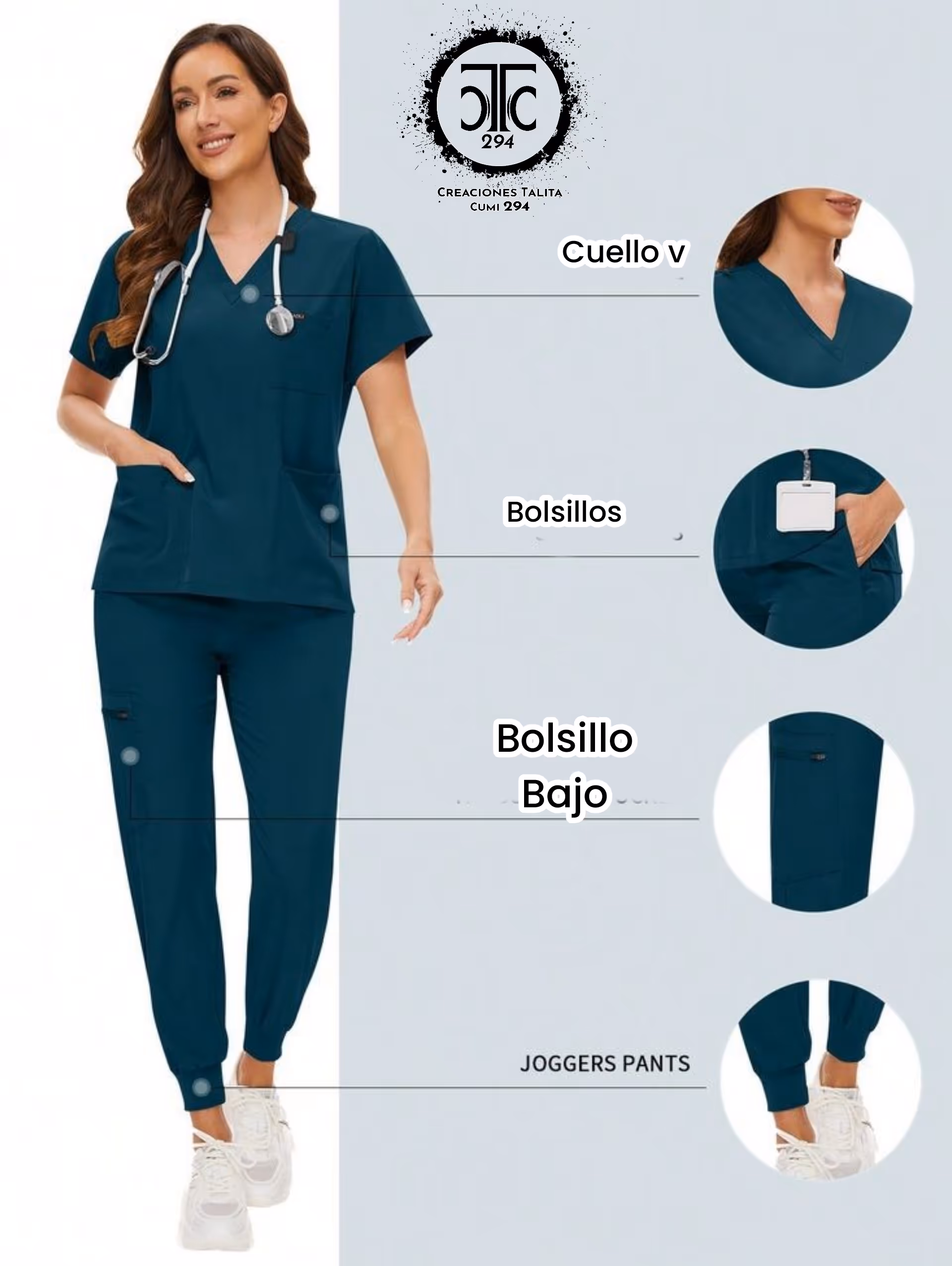 UNIFORMES MÉDICOS ASISTENCIAL