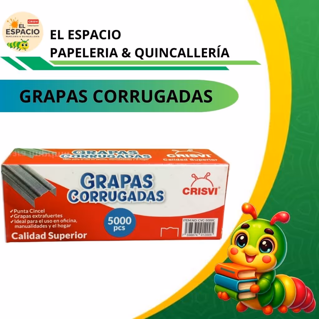 Grapas corrugadas 
