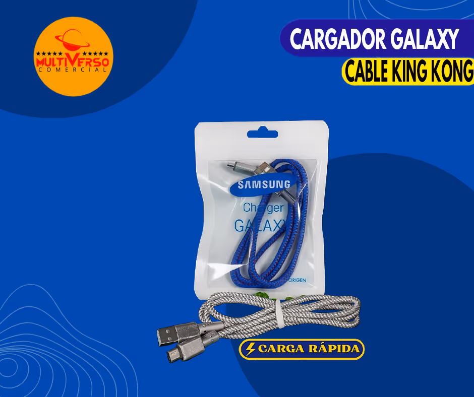 CABLE CARGADOR KING KONG 