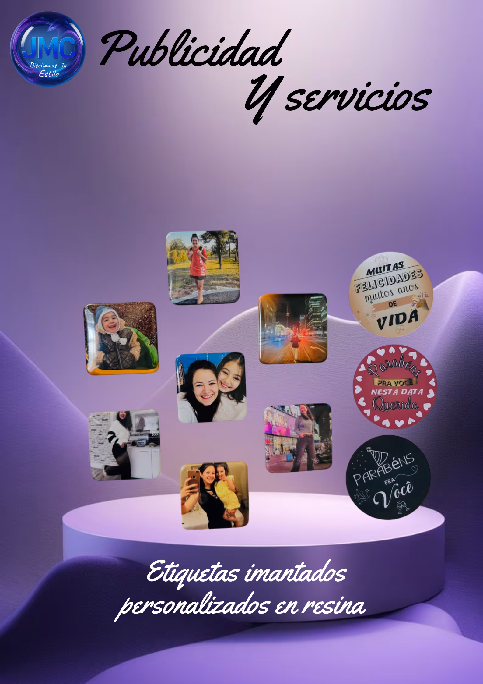 ETIQUETA IMANTADA PERSONALIZADA 