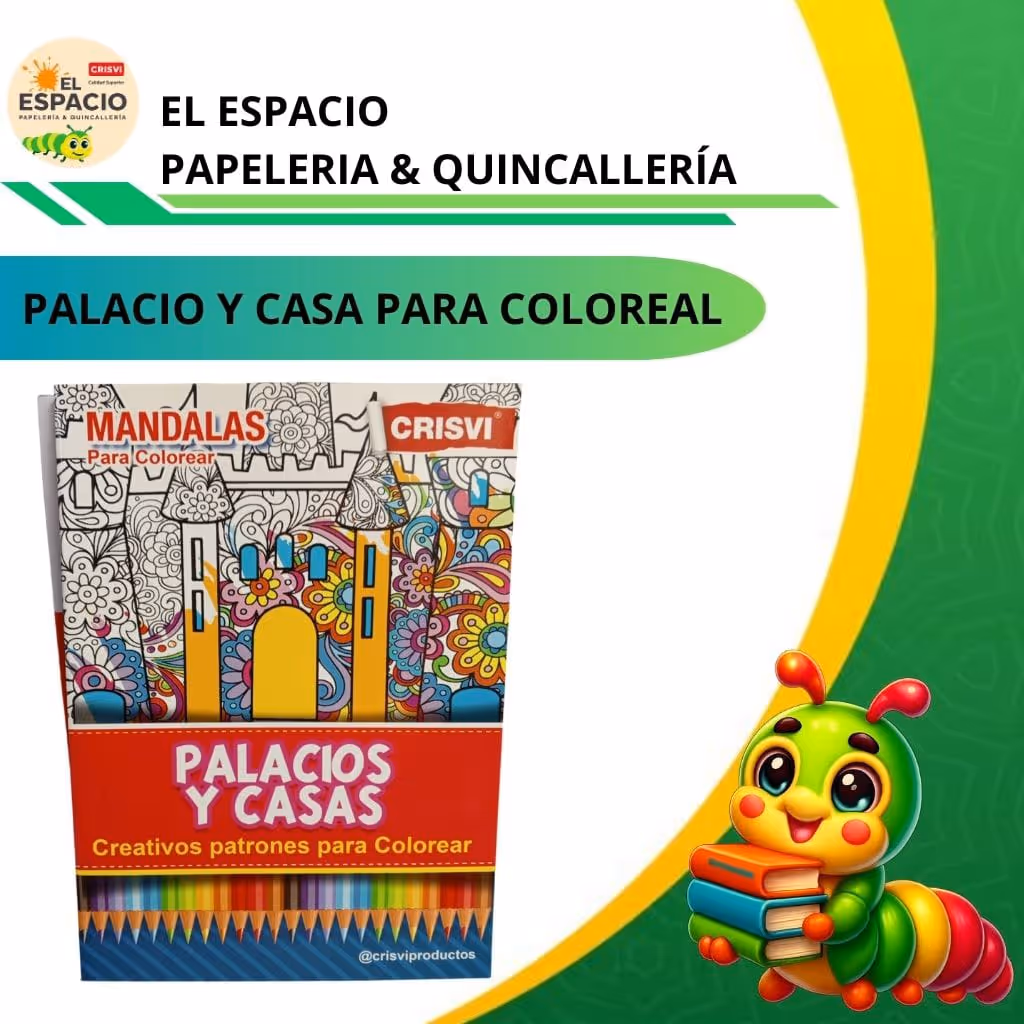 Palacio y casa para colorear 