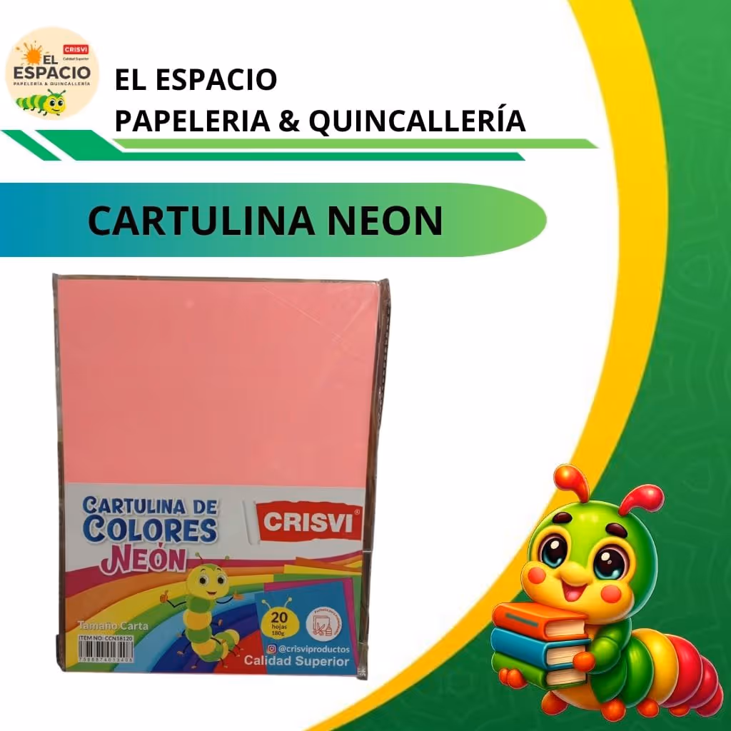 Cartulina neon 