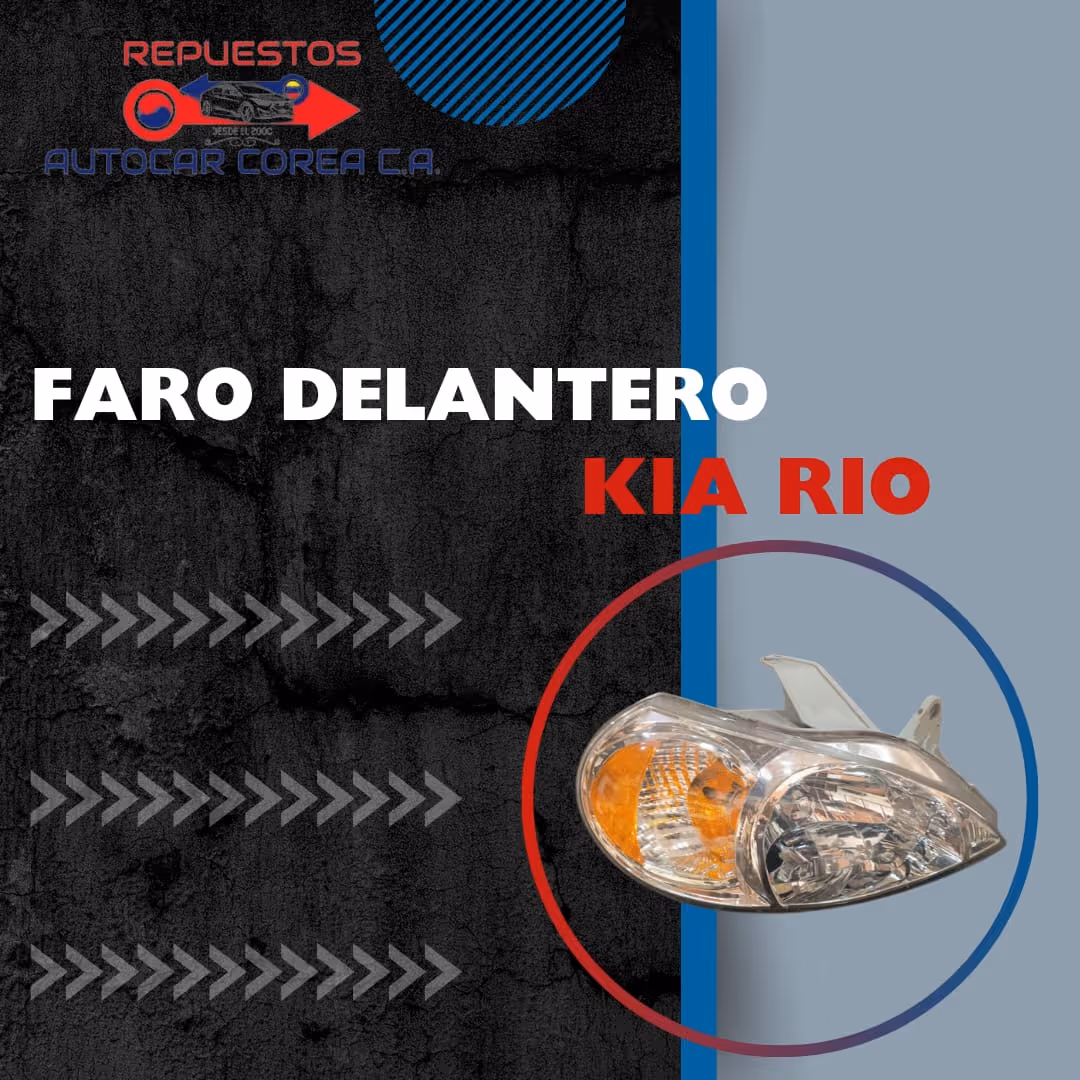 Faros delanteros Kia rio 