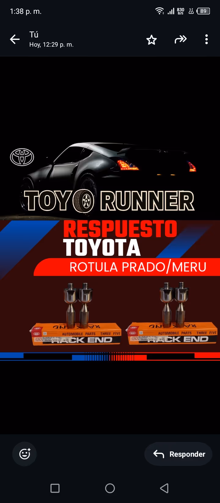 Rotula prado/meru 555 