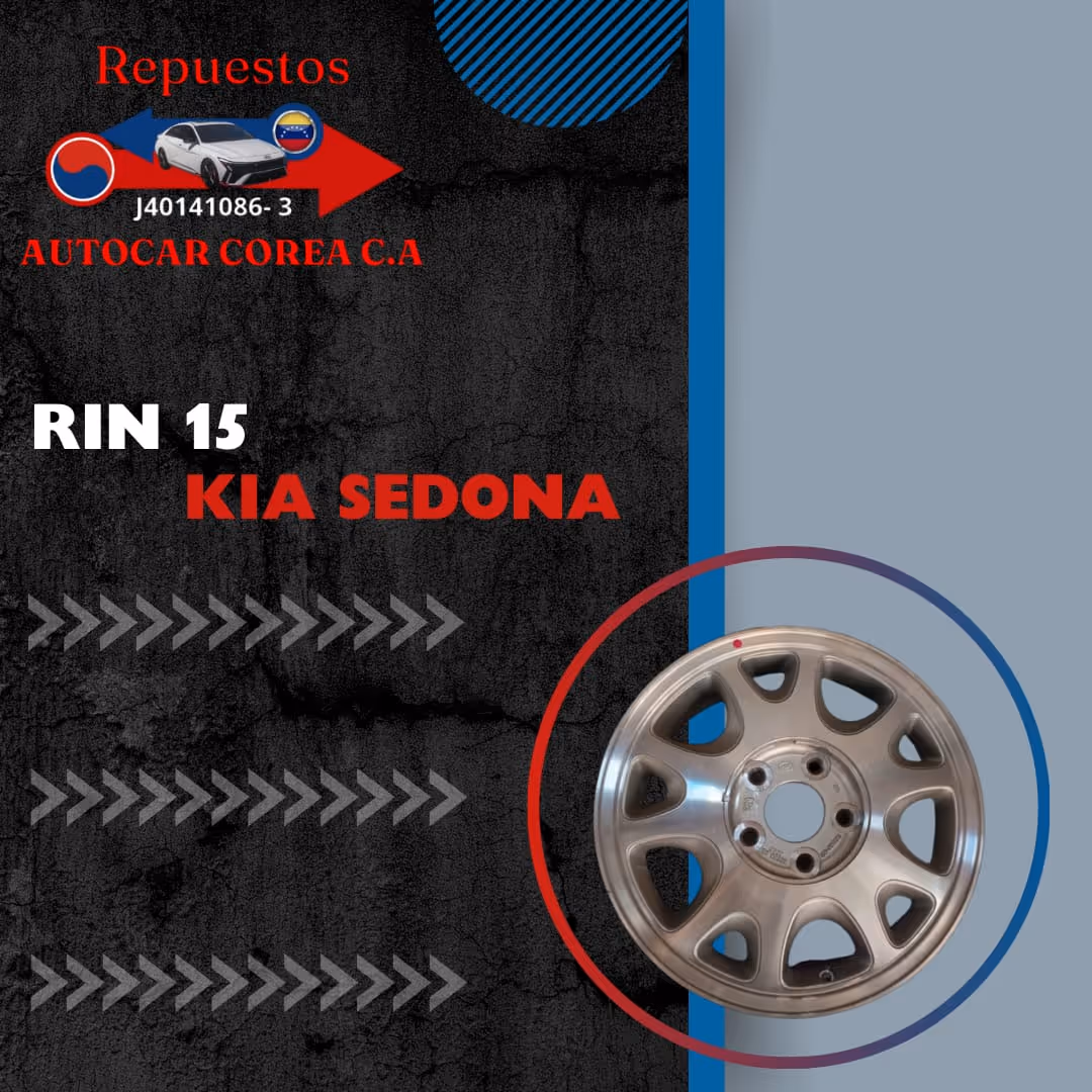 Rin 15 Kia sedona 2 piezas 
