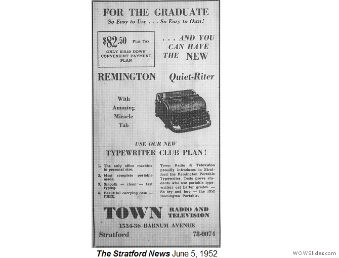 06-05 town radio typewriter ad