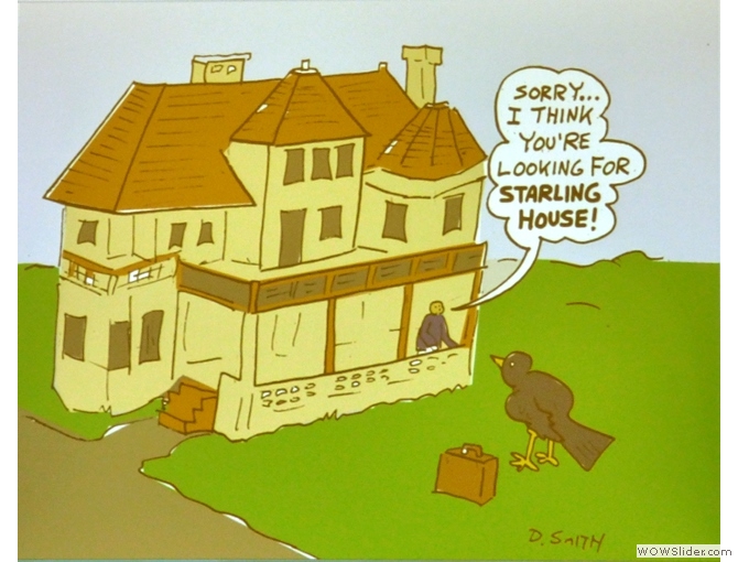 One of Doug's Stratford cartoons