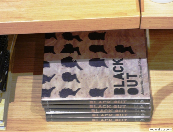 Copies of Black Out in the Gift Shop