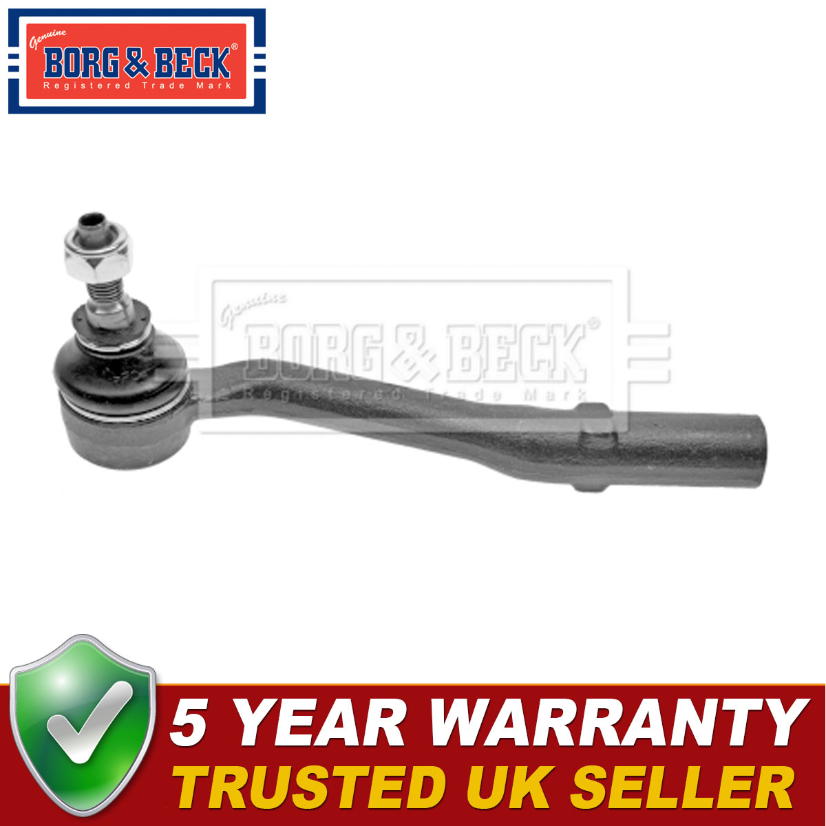 Borg & Beck Front Left Tie Rod End Fits Citroen DS3 2009-2019 C3 2009 ...