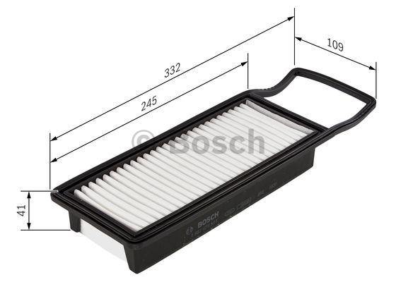 Passt für Honda Jazz 2002-2008 1.2 1.3 1.4 1.5 + andere Modelle Bosch Luftfilter - Bild 7 von 12