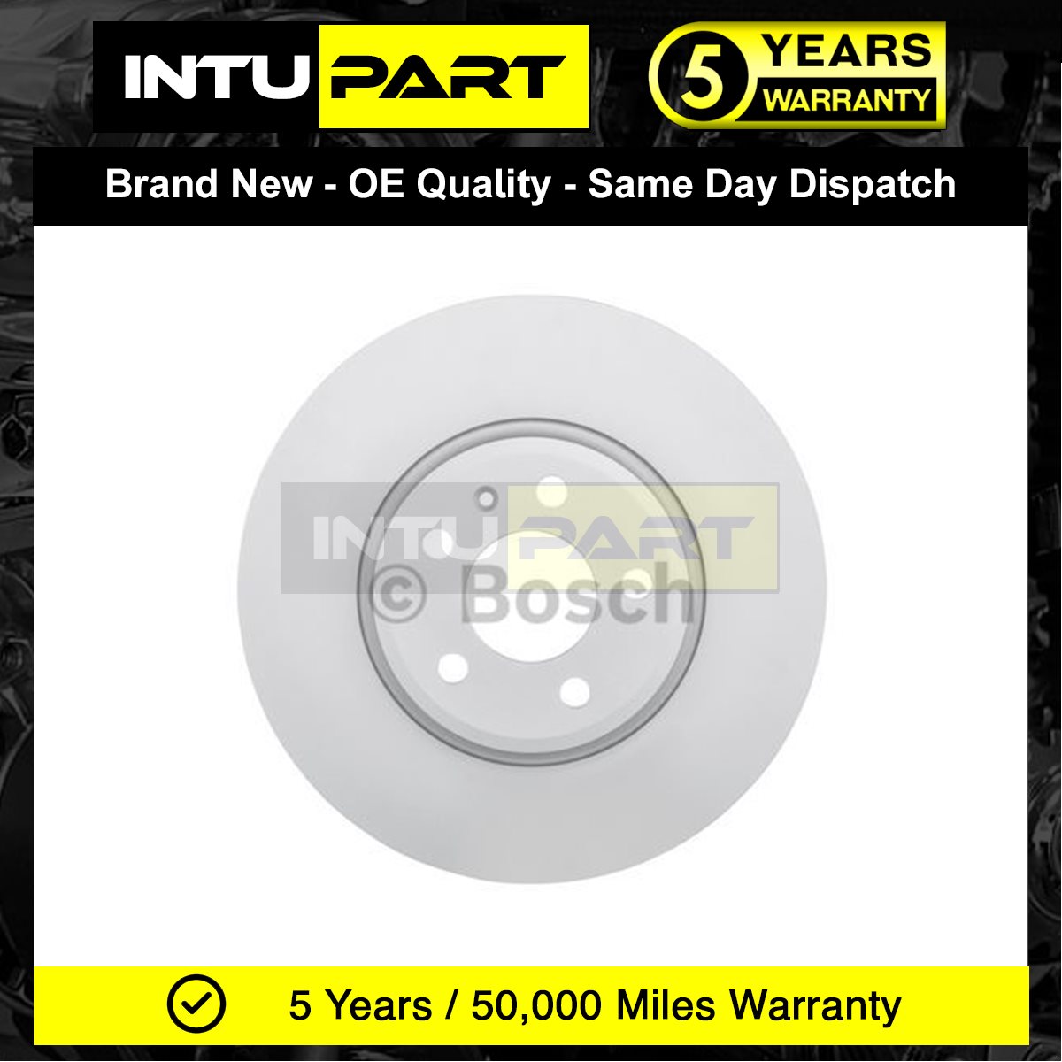 Fits Audi A4 2007-2011 A5 2007-2011 Q5 2008-2011 Intupart Front Brake Disc