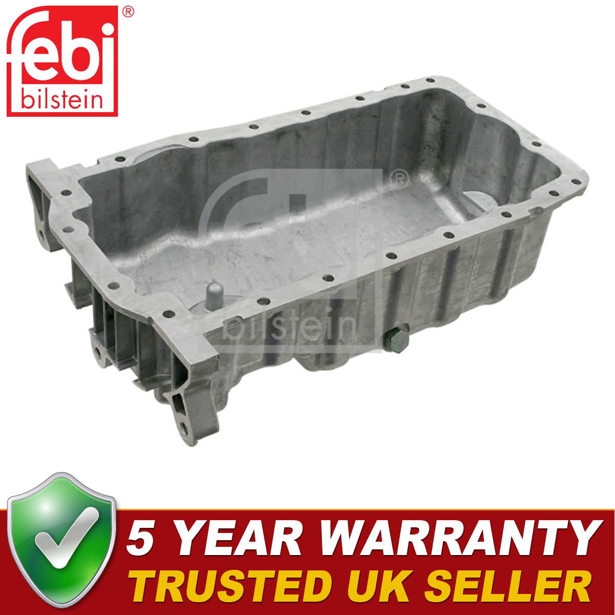 Febi Oil Sump Fits Skoda Fabia Octavia VW Golf Beetle Bora Polo Seat ...