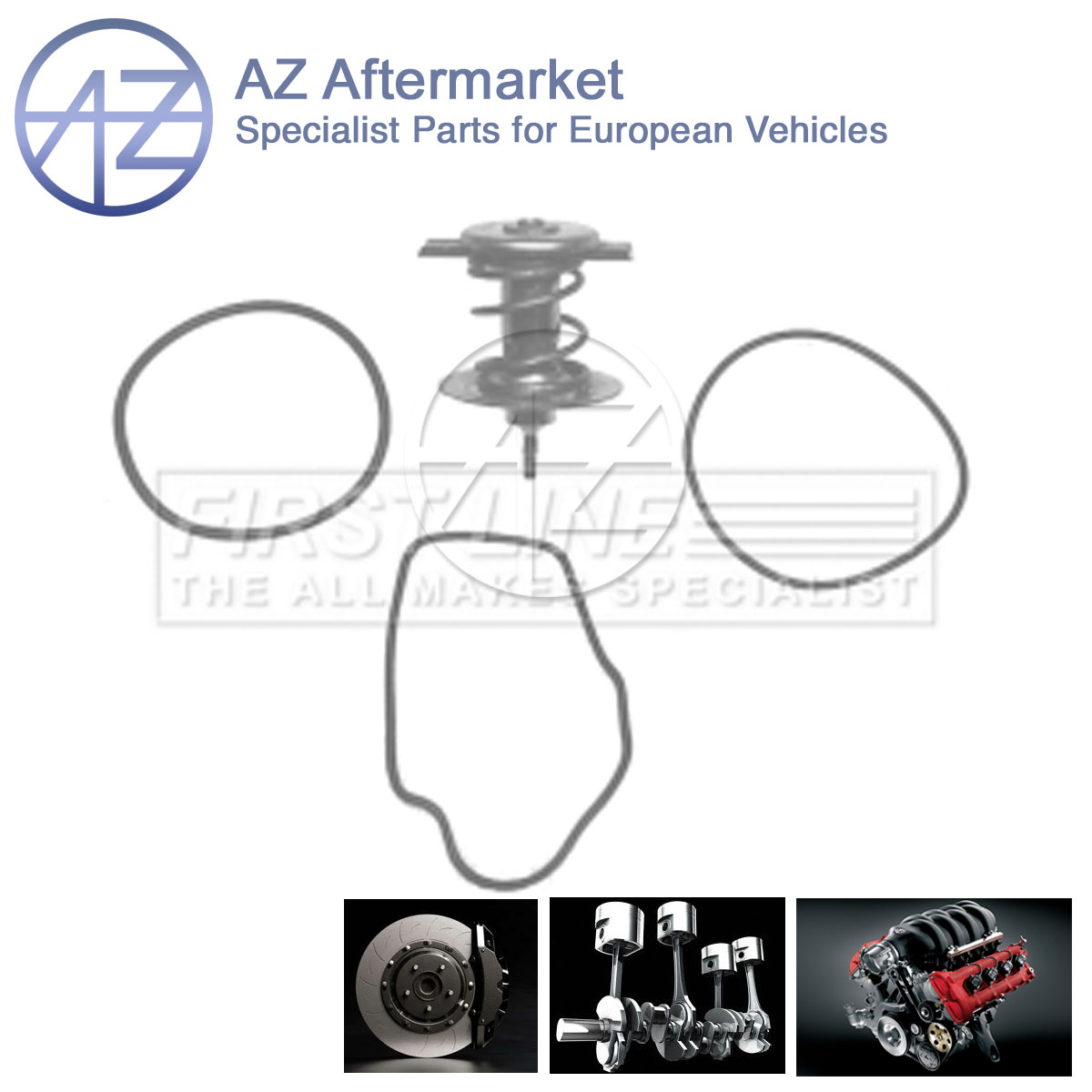 Fits Vauxhall Astra Tigra Omega + Other Models AZ Thermostat Coolant