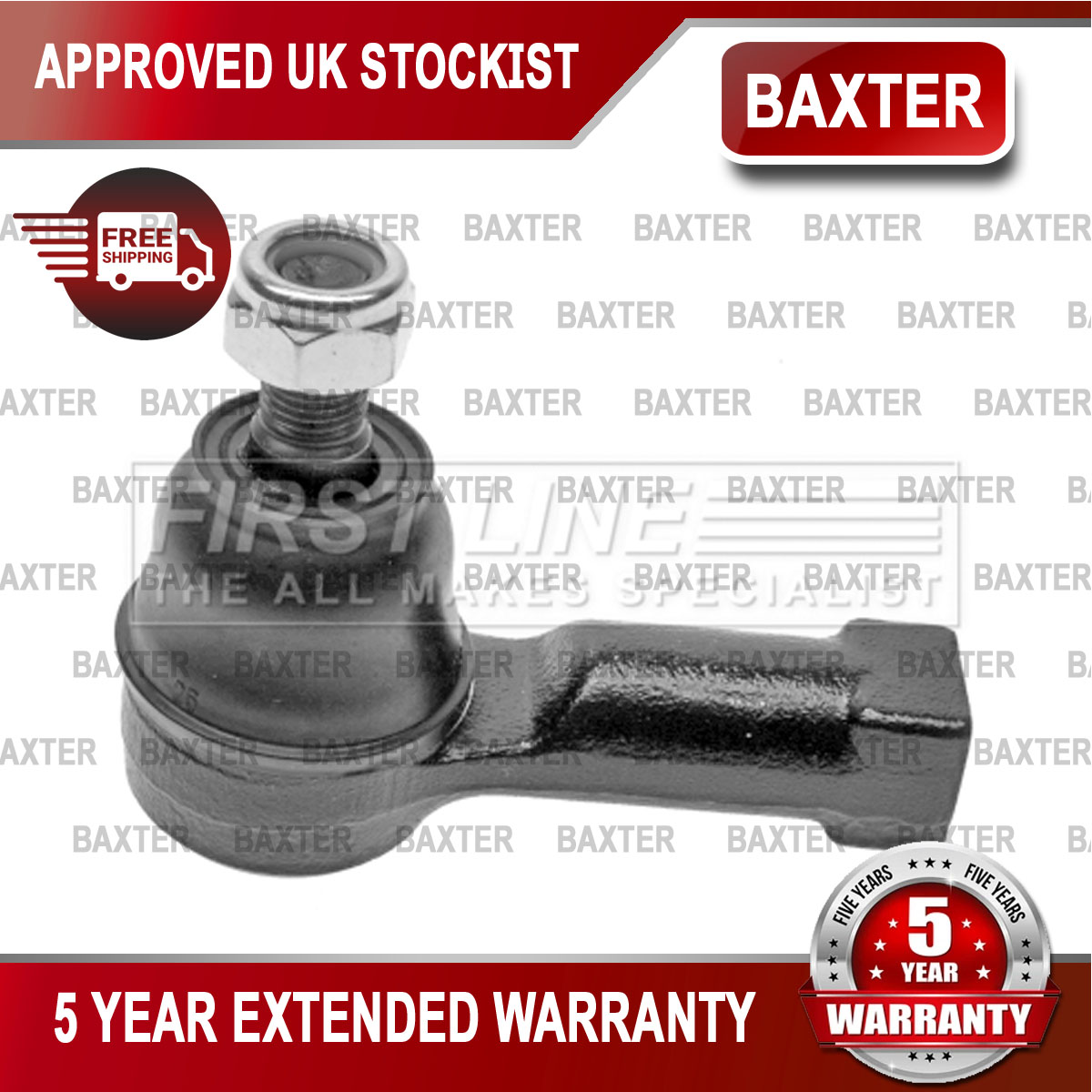Fits Mitsubishi Outlander 2006-2012 Lancer 2008- Baxter Tie Rod End ...