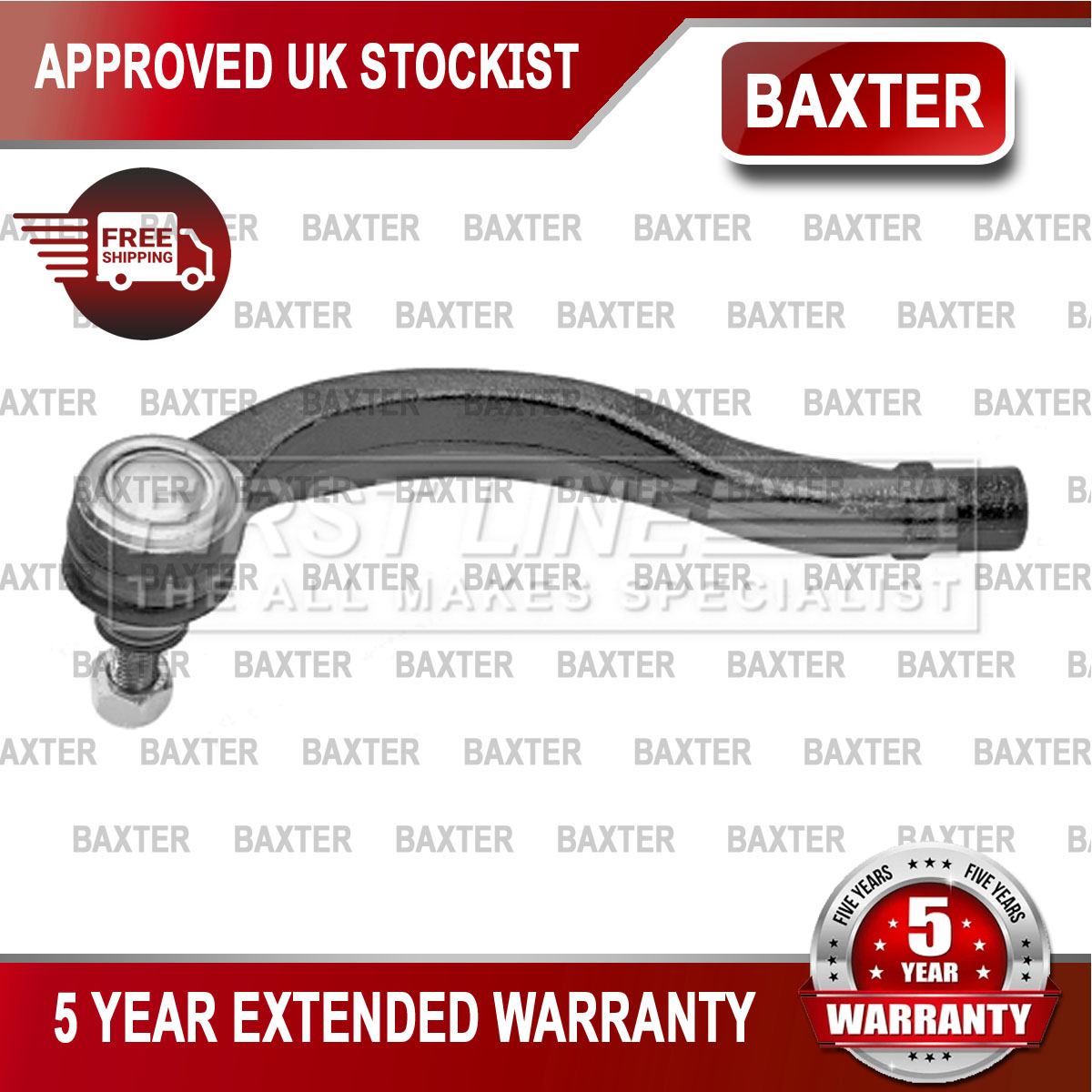 Fits Citroen C5 2005- Peugeot 508 2010-2018 Baxter Tie Rod End #2 ...