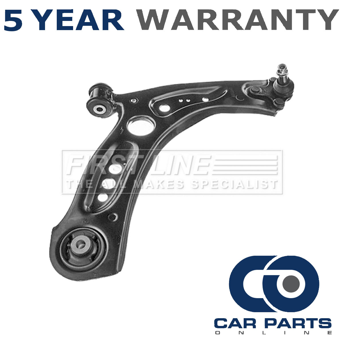 Track Control Arm Front Right Lower CPO Fits VW Golf 2012- Skoda Octavia 2012-